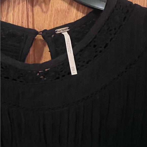 Free People Perfectly Victorian Embroidered Boho Festival Mini Shift‎ Dress XS - Picture 11 of 16